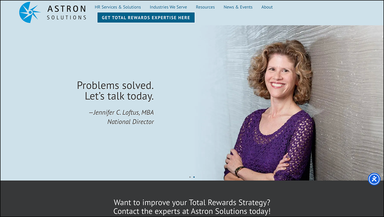Astron Solution's homepage