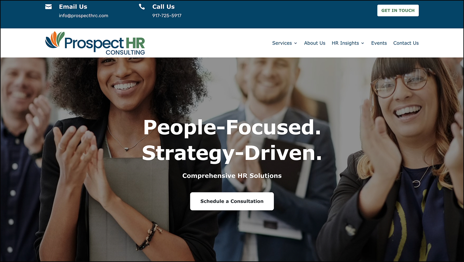 ProspectHR's homepage